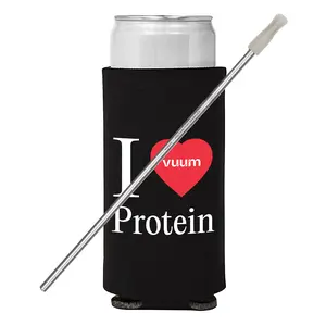 Drink Vuum Koozie & Reusable Straw Bundle (No Beverage Included)