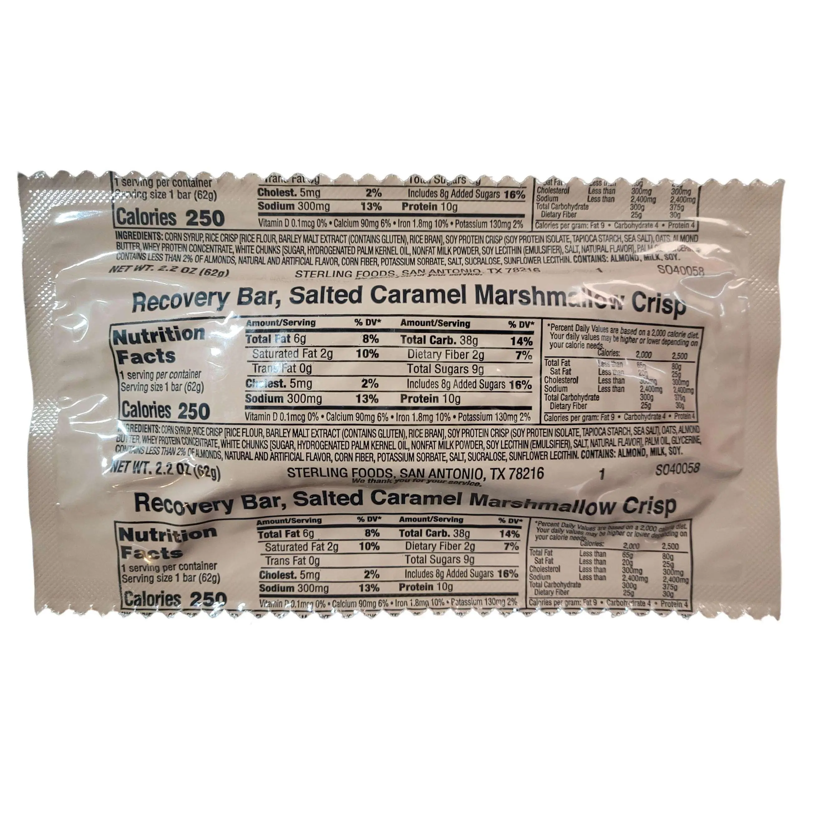 Recovery Bar - Salted Caramel