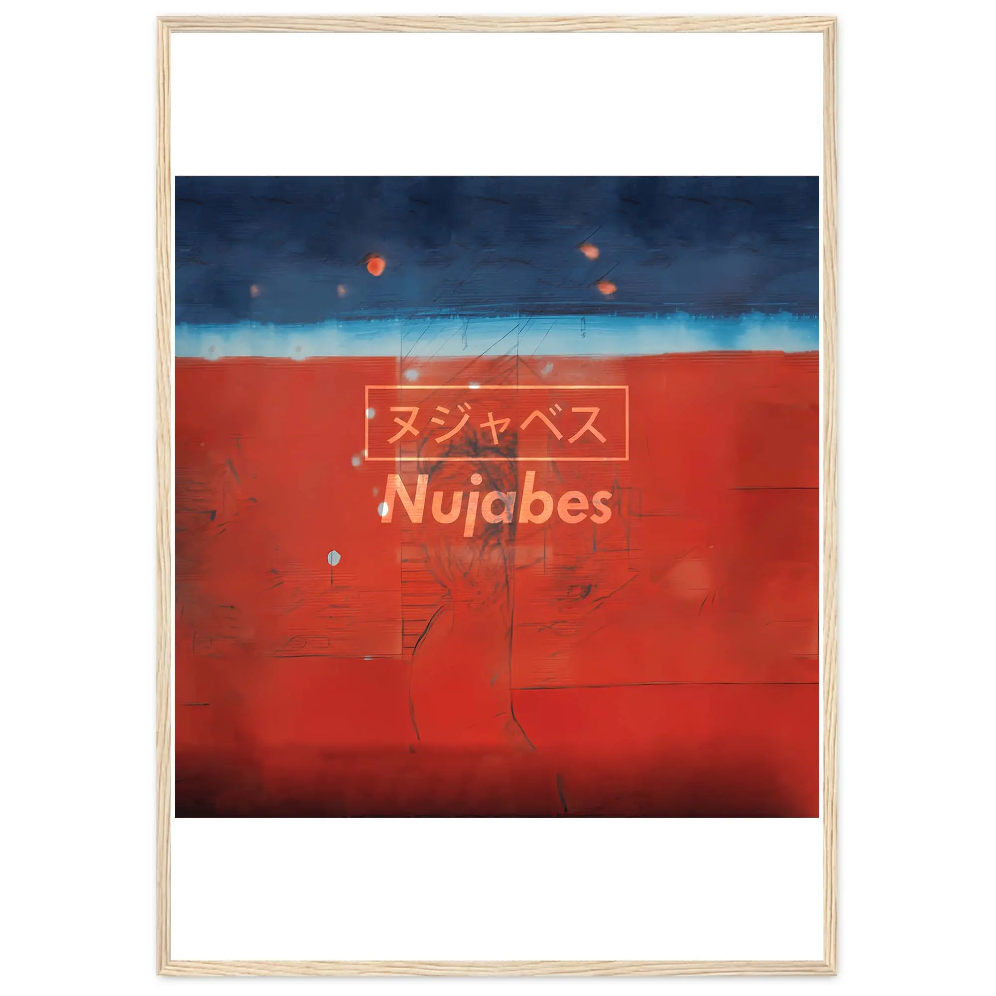 Nujabes Modal Soul Poster - William Morris Print Dragonfly Botanical Artwork for Nature Lovers Kew Collection Ready to Hang Durable Pine Wood Frame 20-25mm Thick 170 gsm Matte Paper Sustainable FSC Certified