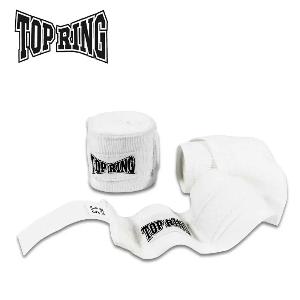 REX 398-WH Boxing Hand Wraps, 2-Piece Set, Long Length 137"x2" Sports & Martial Arts Training Wraps