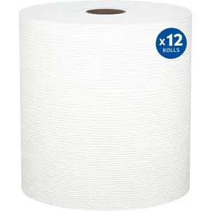 Universal hard roll paper towels bulk core premium absorbency pockets white 12 rolls at 425 each 5100case