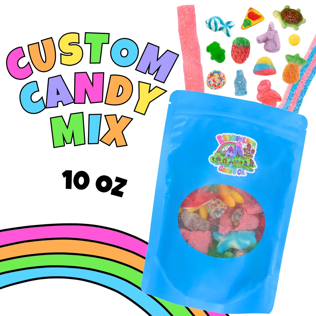 Custom Candy Mix (10 oz) - Build Your Own Candy Bag - Choose 5 Candies