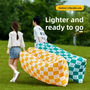 Inflatable Lounger – Air Sofa for Camping, Music Festivals, Foldable, One‑Minute Inflation, Portable Chair