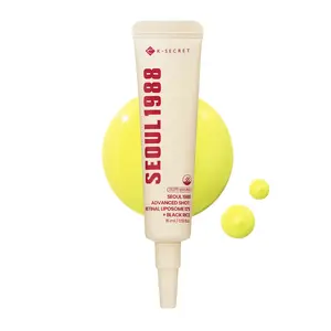 K-SECRET SEOUL 1988 Advanced Shot Eye Cream - 12% Retinal Liposome & Black Rice Anti-Aging Treatment, 15ml