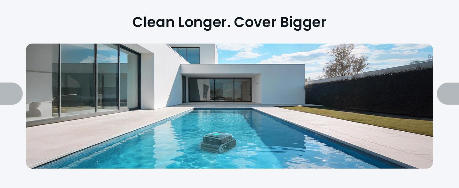 Aiper Scuba V3 Robotic Pool Cleaner, Wall & Waterline Cleaning, Cordless Pool Robot