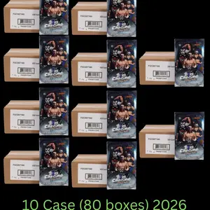 (80) Boxes 2026 Topps Cosmic Chrome WWE Hobby 10 Case Pick Your Letter/Wrestler Break
