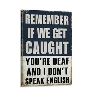 Funny Man Cave Room Poster Men Accessories Wall Art For Garage Home Bedroom Bar Wall Decor