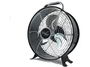 Vie Air 12" High Velocity Dual Speed Retro Metal Drum Fan