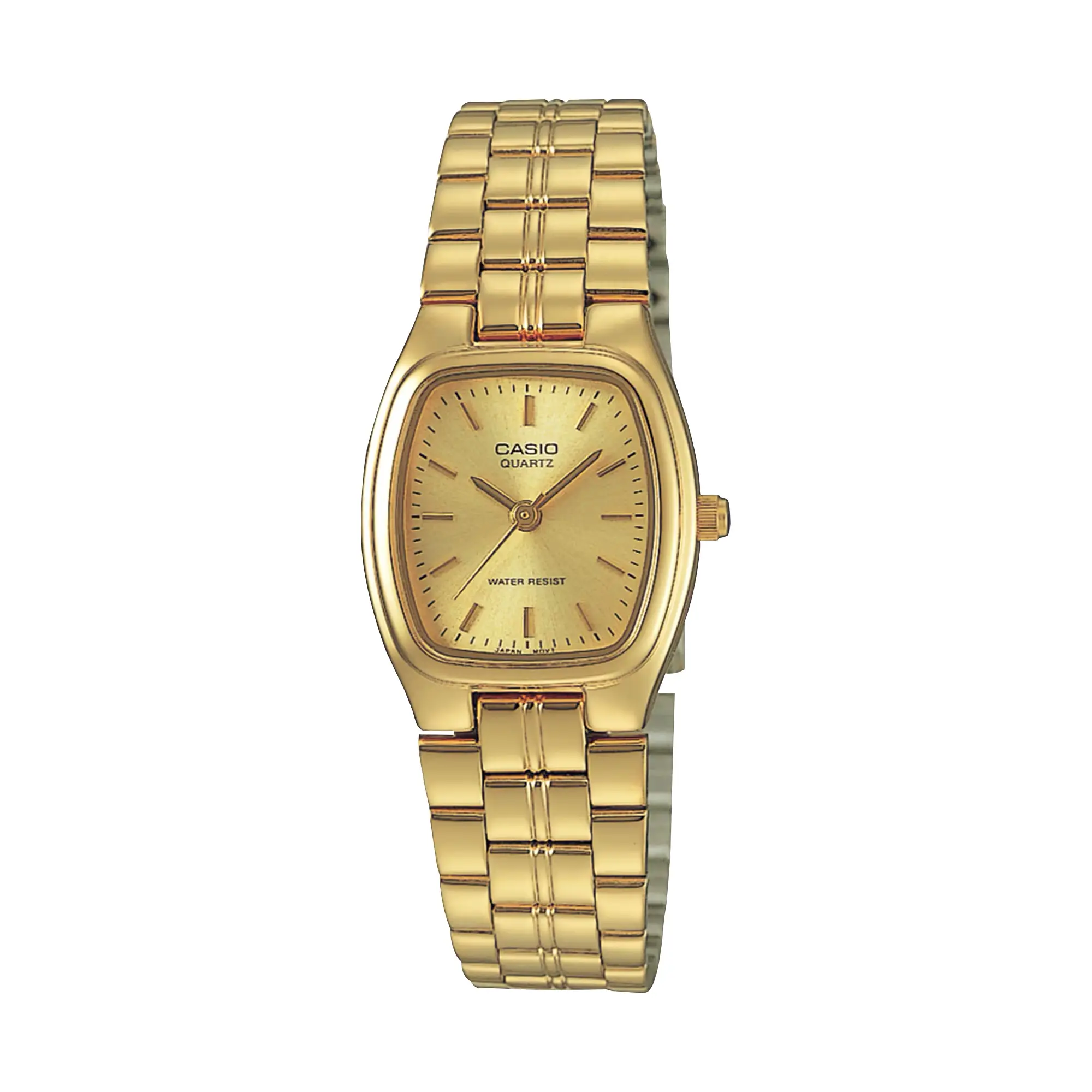Casio Women’s Gold-Tone Stainless Steel Watch with Gold Dial - LTP-1169N-9A