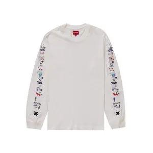 Supreme Men's AOI Icons L/S Top White, from StockX