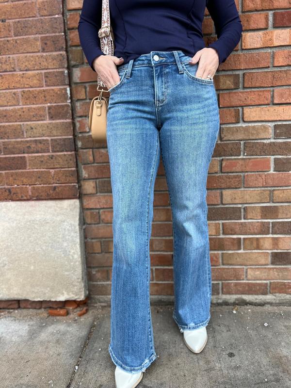 Vervet (Lovervet) Mid Rise Easy Flare