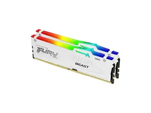 Kingston FURY Beast 32GB (2 x 16GB) 288-Pin PC RAM DDR5 6400 (PC5 51200) Memory (Desktop Memory) Model KF564C32BWEAK2-32 Kingston FURY Beast 32GB (2 x 16GB) 288-Pin PC RAM DDR5 6400 (PC5 51200) Memory (Desktop Memory) Model KF564C32BWEAK2-32
