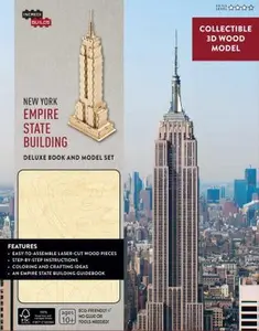USED-IncrediBuilds: New York: Empire State Building Deluxe Book and Model Set by Richard Panchyk (Hardcover)