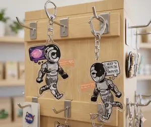 SecUnit Acrylic Keychain (Murderbot)