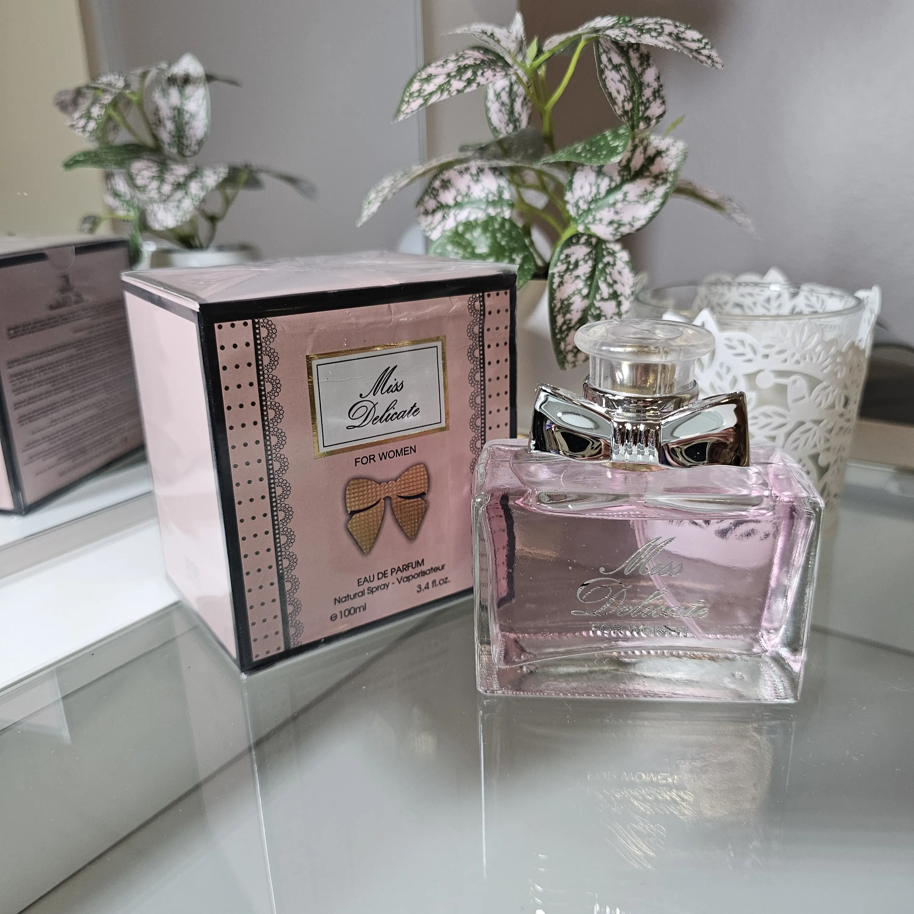 Women Eau De Parfum, 100 ml 3.4 oz, Miss/Delicate, Natural Spray, Floral Scent, Long Lasting, Brand New in Box Sealed.