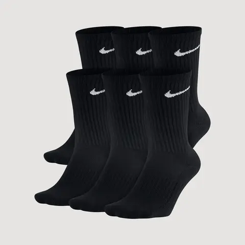 Mens Nike Everyday Cushioned Crew Socks 6-Pack
