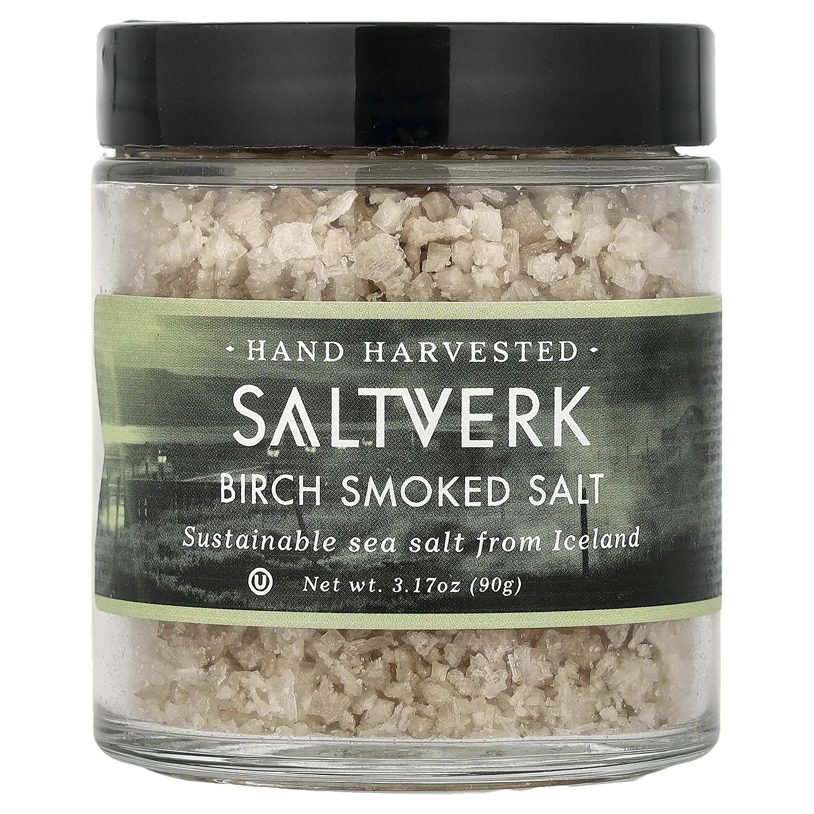 Saltverk Birch Smoked Salt, 3.17 oz (90 g)