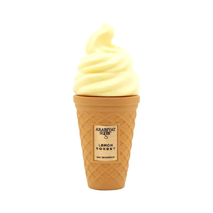 Arabiyat Prestige Sugar Lemon Sorbet EDP - Unisex Alcohol-Free Gourmand Perfume, Youthful Scent with Refreshing Citrus, Sweet Vanilla Scents, 3.4oz Sweet Vanilla Perfume (3.0-5.9 fl. oz. Range), 3.0 To 5.9 Fl. Oz.