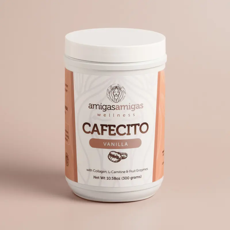 AMIGAS AMIGAS WELLNESS COLLAGEN VANILLA COFFEE Natural