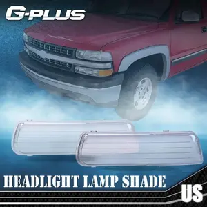 1Pair Clear Headlight Replacement Lens Fit For 1999-2002 Chevy Silverado