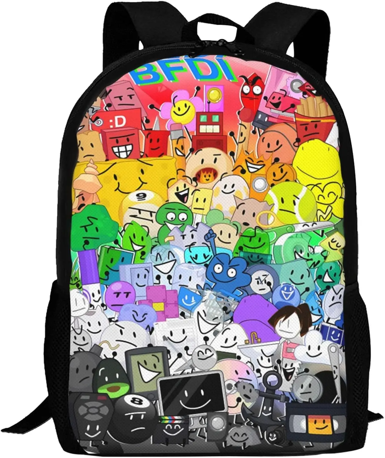 Battle for Dream-Island Backpack,3d Print Laptop Backpack Lightweight Casual Daypack Multi-Function Travel Backpack 16.5 In
