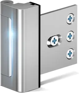 Ultimate Door Reinforcement Lock - Withstands 800lbs of Force, Enhances Home Safety & Privacy - Easy Installation