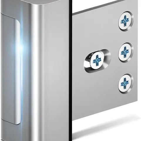 Ultimate Door Reinforcement Lock - Withstands 800lbs of Force, Enhances Home Safety & Privacy - Easy Installation