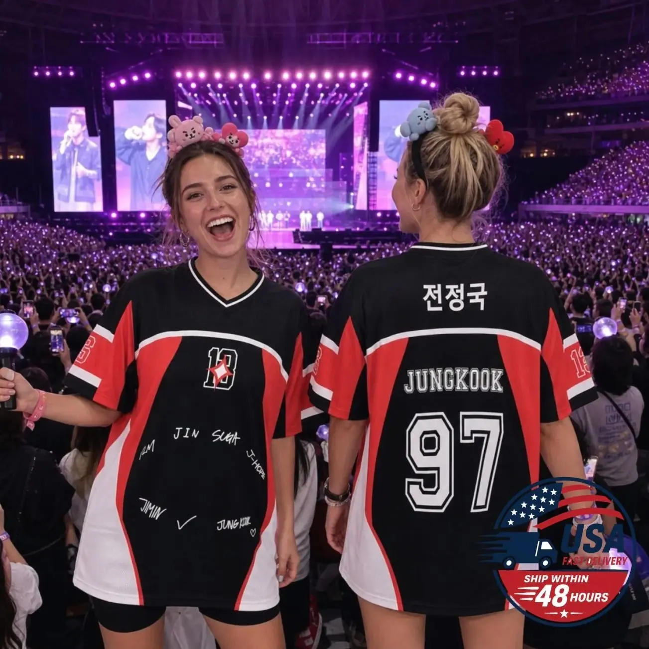 Kpop Custom Kpop Members Basketball Jersey, Personalized Bangtan Inspired Art Gift, Kpop World Tour 2026 Merch Army Outfit, Gift For Army MOI