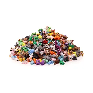 35PCS Mystery Animal Figurines Random 3D Printed Mini Animals Fidget Toys Party Favors