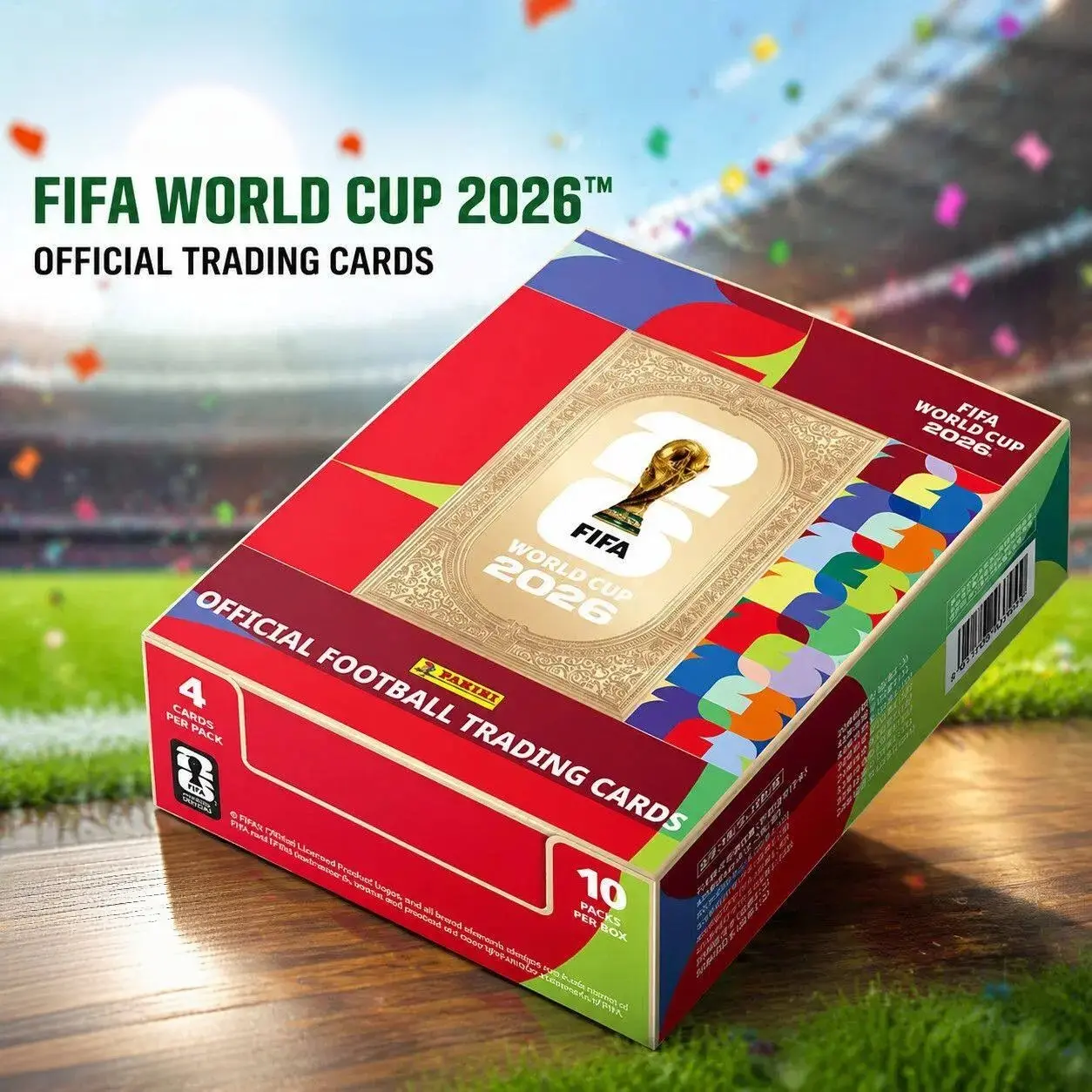 KAYOU × PANINI FIFA WORLD CUP 2026 Official Football Trading Cards Sealed Box