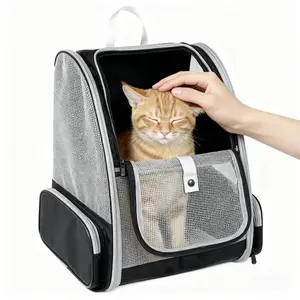 Expandable Cat Backpack Innovative Traveler Bubble Backpack Pet Carriers for Cats Small Dogs Puppies