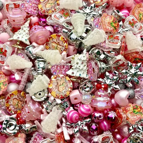 Multi-Themed DIY Bead Supply Kit for for Bracelet, Keychain & Custom Handcraft, 3 Size Options