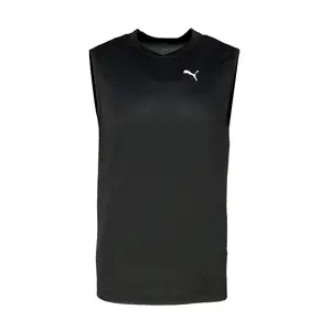 PUMA Mens All In Crew Neck Athletic Tank  Casual - Black