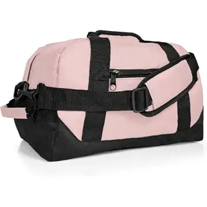 14" Small Duffle Bag Two Toned Gym Travel Bag