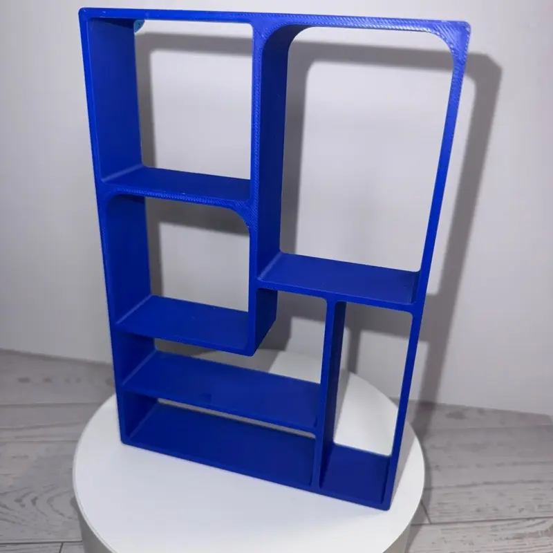 9 In Tall Modular Miniature Shelf Racks - Home Decor Display Stand Organiser for Minis, Bitty Pops Collectibles
