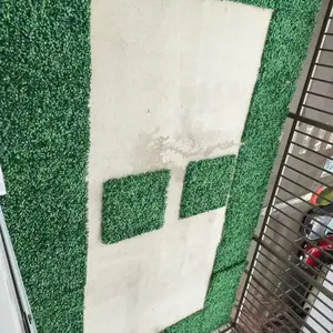 Kerilyn 12/24 Pieces 20"x 20" Artificial Boxwood Panel, Grass Wall Panel, Boxwood Hedge Wall Panels UV Protected Suitable for Artificial Green Wall Decor, Fence Garden Wedding Backyard Decor