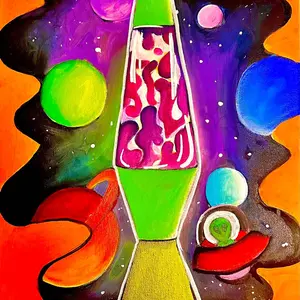 DIY Art Box Lava lamp  | Luv Art Box