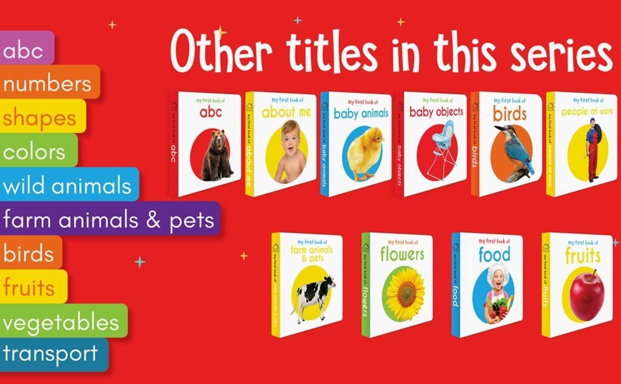 My First Book of Colours: First Board Book   Hardcover – April 25, 2018