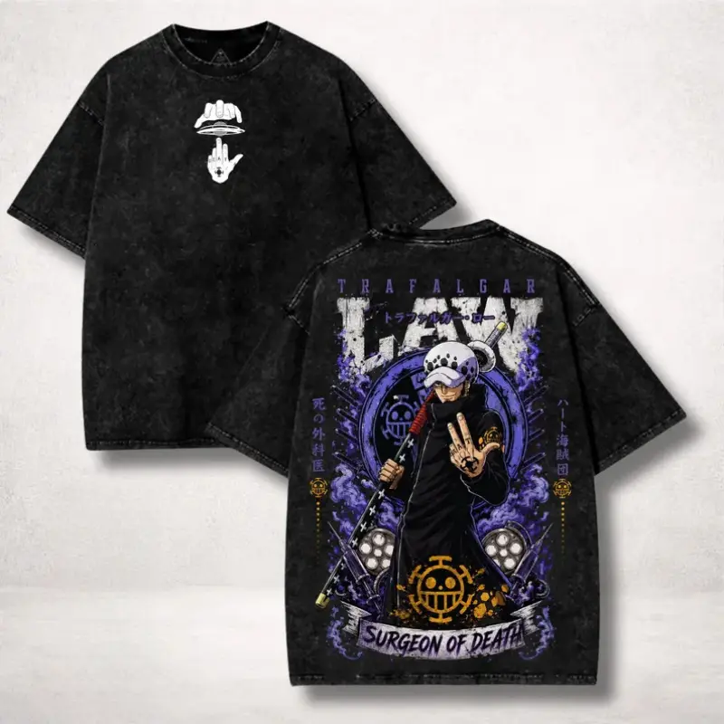 trafalgar law shirt - TikTok Shop
