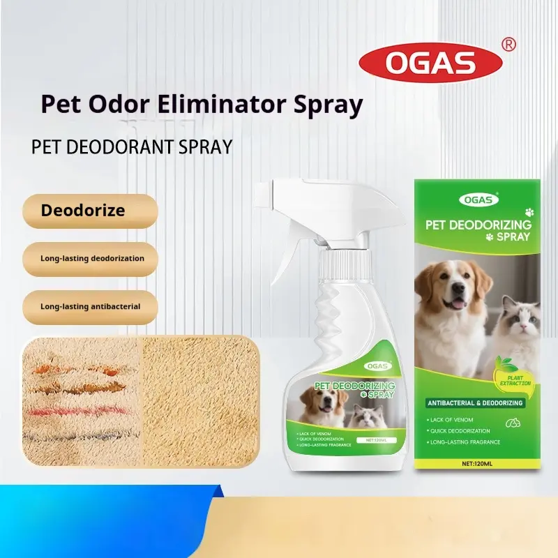 Pet Odor Eliminator Indoor Urine Smell Remover, Dog Cat Stench Neutralizer, Air Freshener Spray, Multi-Purpose Pet Deodorant