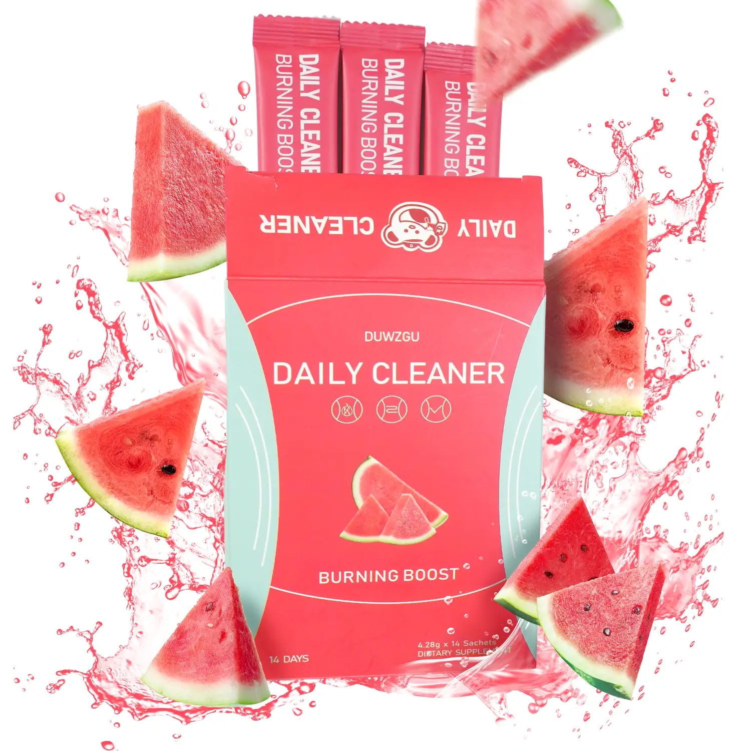 Natural Watermelon Prebiotic Blend for Gut Health, Gluten-Free, Non-GMO, Healthcare Fitness, Edible Dietary Supplement Probiotic Mix Probiotic Bundle