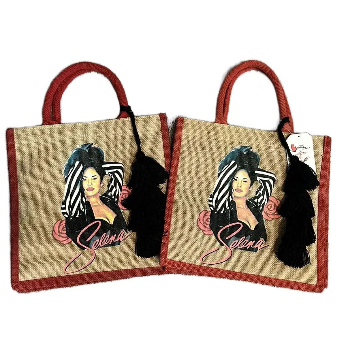 Selena Jute Bags - Women's Handbag made of Jute