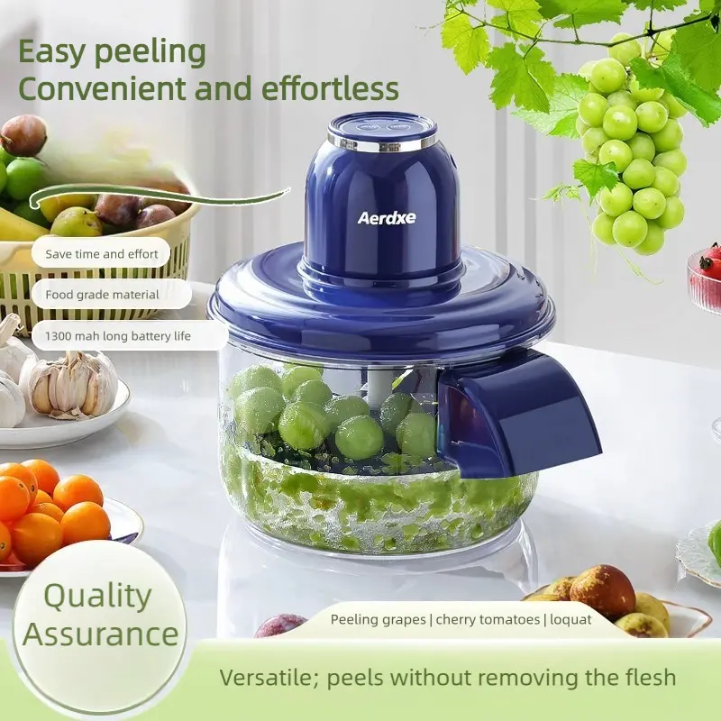 Fruit & Vegetable Peeling Machine, Electric Automatic Fruit Peeler, Household Kitchen Potato Apple Peeler Tool, Fast Rotary Peeling Device, Easy Operation, Detachable Blade, Anti-Slip Base, Multi Fruits & Vegetables Use