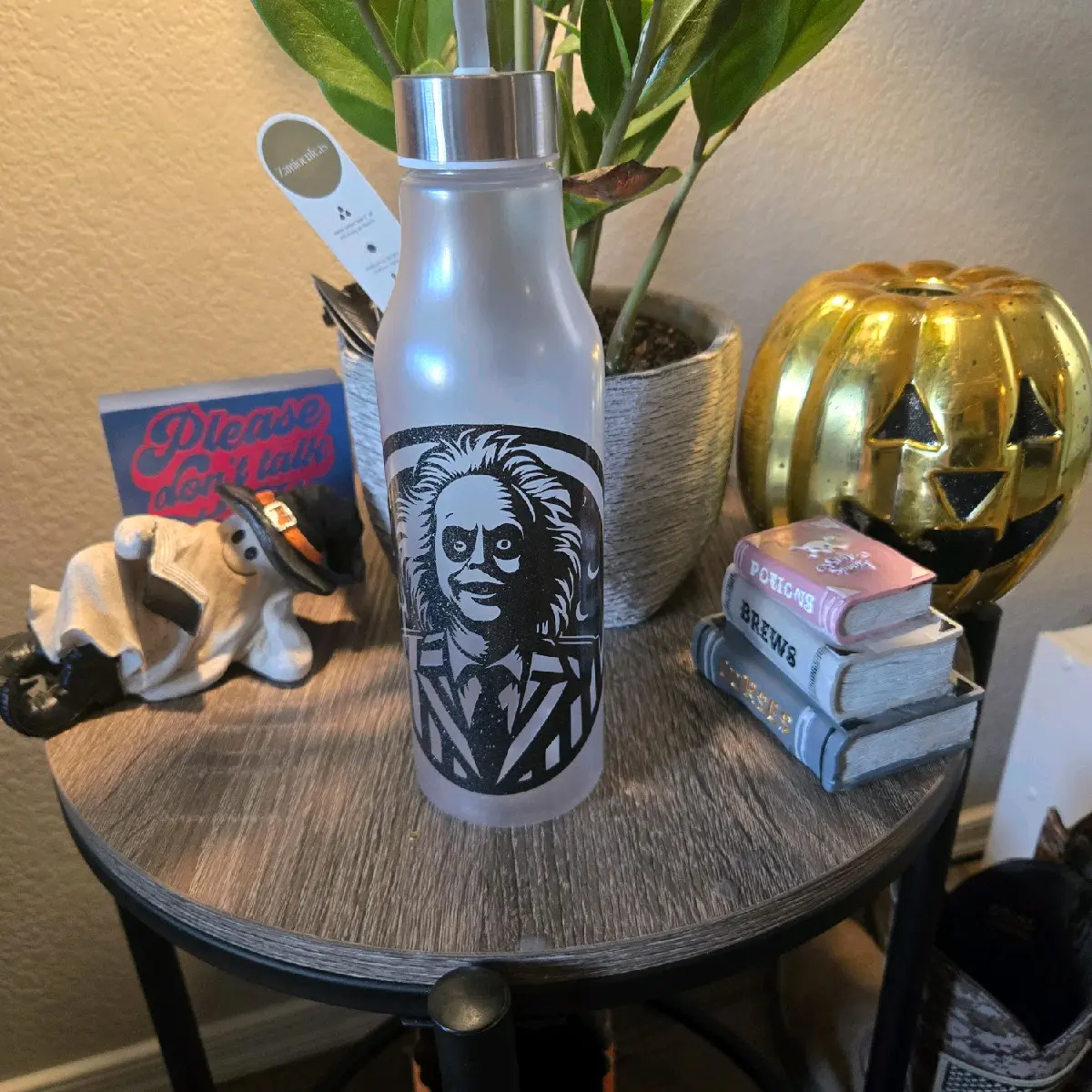 Reusable Beetlejuice Water Bottle - Eco-Friendly Drinkware - Water Bottles