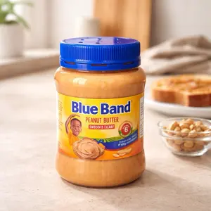 Blue Band Peanut Butter Smooth & Creamy 6 Rated Ideal for Toast and Snacks