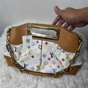 Pre-owned Louis Vuitton Canvas Mini Bags Monogram Multicolor Judy MM Bag