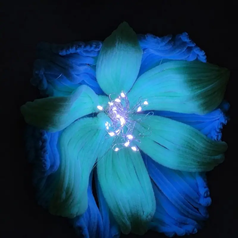 fairycore night light flower