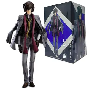 Anime BUNGO STRAY DOGS Dazai Osamu Figures Figure PVC Action Figure Model Collectible Japanese Dolls Desk Decorations Gift 23cm