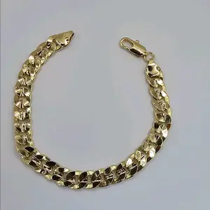 Bracelet Cuban link style Gold-platin GOLD-PLATED