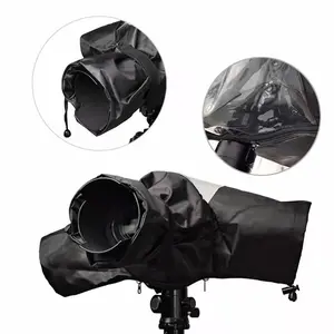 Photography DSLR Lens Camera Rain Cover Nylon Raincoat for Medium and Telephoto Lenses Waterproof